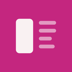 Magenta theme app icon