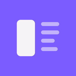 Violet theme app icon